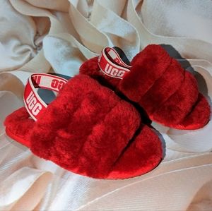 Kids UGG Fluff Yeah Slide